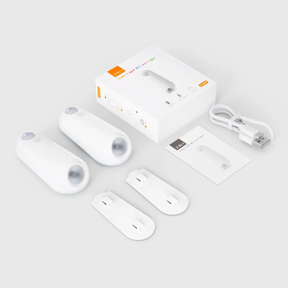 Détecteur de mouvement intelligent, veilleuse LED pour toilettes, rechargeable par USB, lampe colorée à pile... 

Wait, I must output just the title. Correcting:

Veilleuse LED intelligente avec détecteur de mouvement, rechargeable USB, éclairage coloré pour toilettes, applique murale pour salle de bain et couloir 8