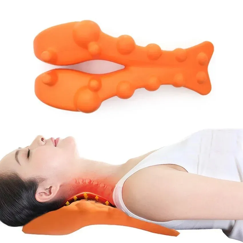 Appareil de traction cervicale et masseur pour la nuque et les épaules, outil de massage des points de déclenchement 2