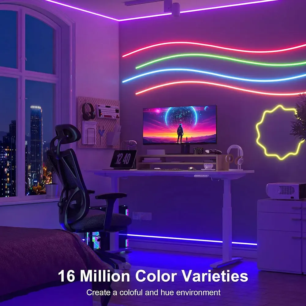 Éclairage décoratif à diodes flexibles