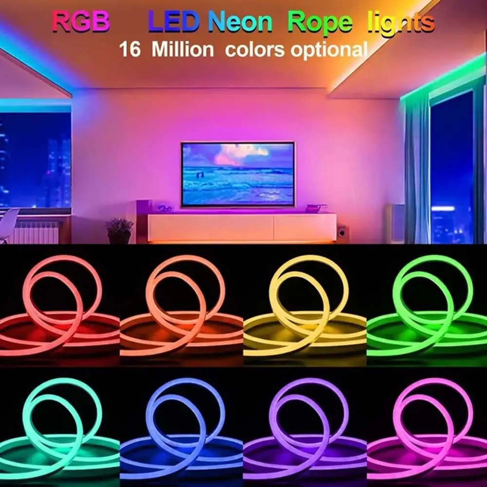 Éclairage néon RVB finition soignée
