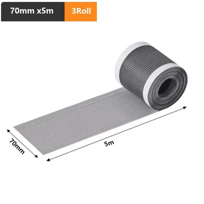 Filtre de douche auto-adhésif et jetable à maille fine, lot de 1 à 3 rouleaux, pour évacuation de sol, salle de bains et cuisine 8