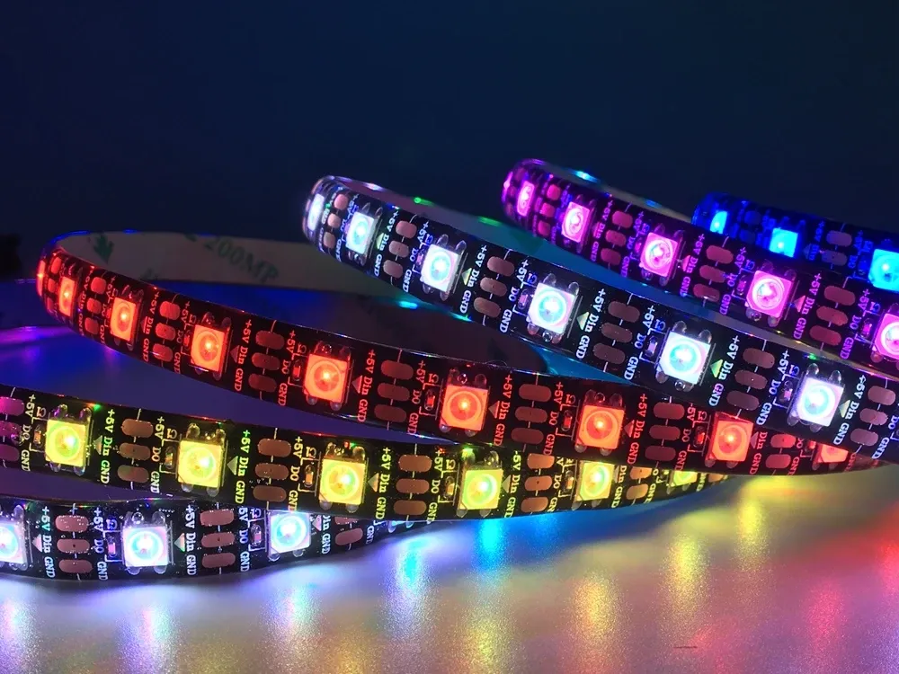 Bande LED WS2812B adressable en situation