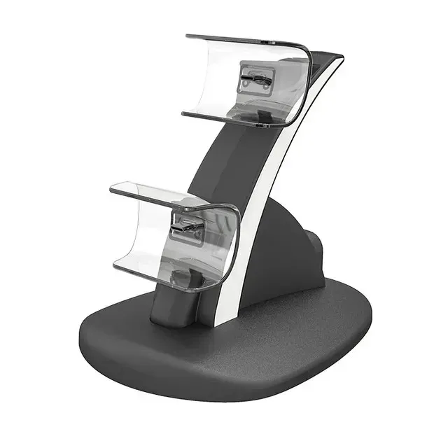 Station de charge rapide double pour manette PS5 sans fil, support LED USB-C 9