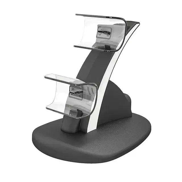 Station de charge rapide double pour manette PS5 sans fil, support LED USB-C 8