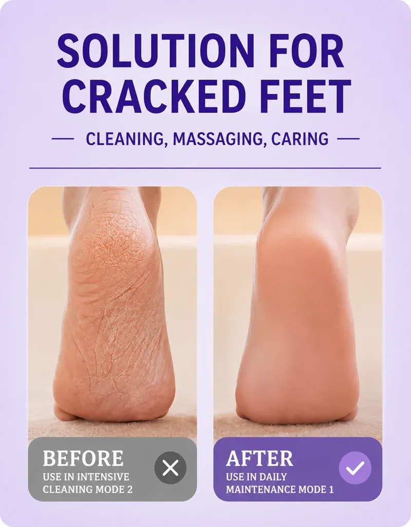 Râpe électrique pour les pieds, détails de la surface de ponçage