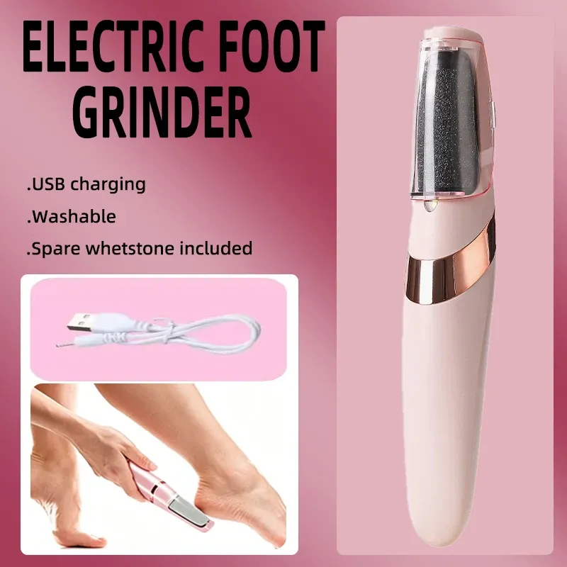 Râpe électrique pour les pieds, appareil d'élimination des callosités, brosse pour les pieds, outils de soins des pieds, outils de pédicure, élimine les peaux mortes. Unisexe. 8