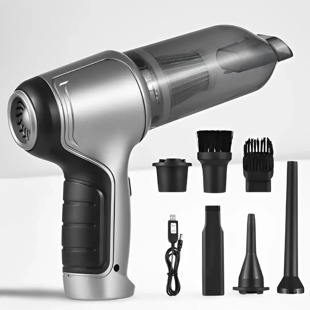Aspirateur sans fil en situation d'utilisation