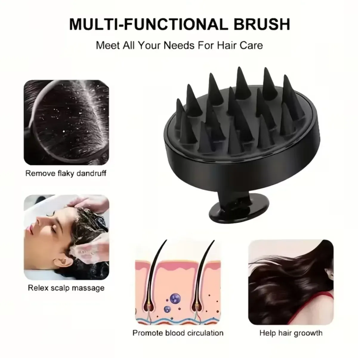 Brosse exfoliante en silicone, lifestyle
