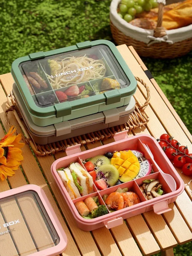 Boîte à lunch portable, mise en situation