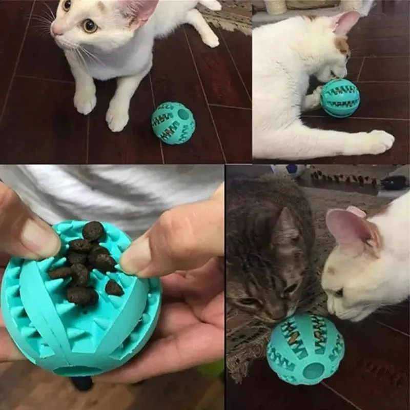 Balle interactive pour chien, détail des finitions
