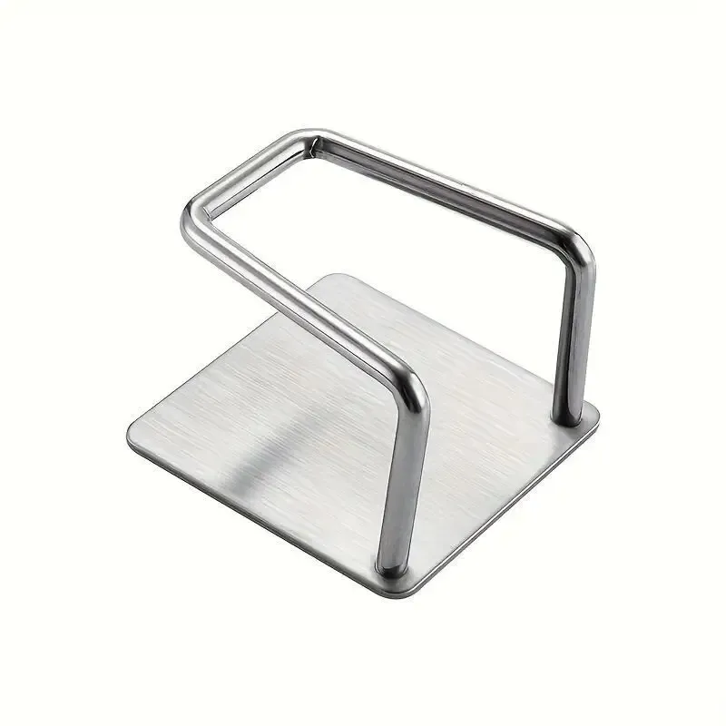 Lot de 3 supports adhésifs pour éponges de lavabo, organisateur de rangement pour plan de travail et salle de bain 5