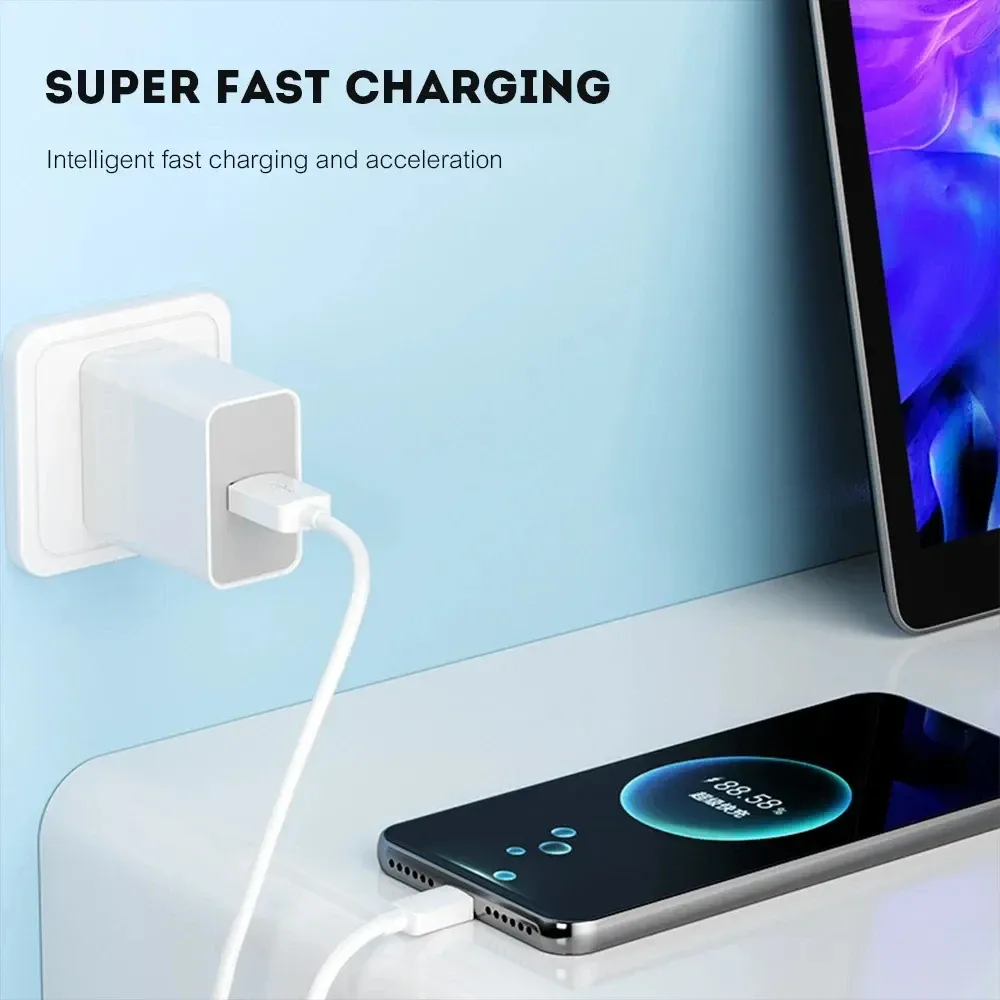 Câble de charge Type-C extra long en situation d'utilisation