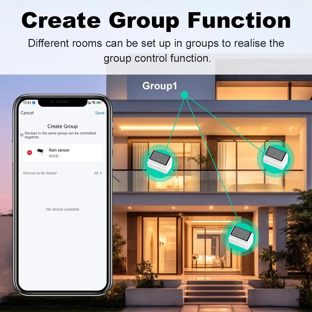 Capteur connecté dans son environnement