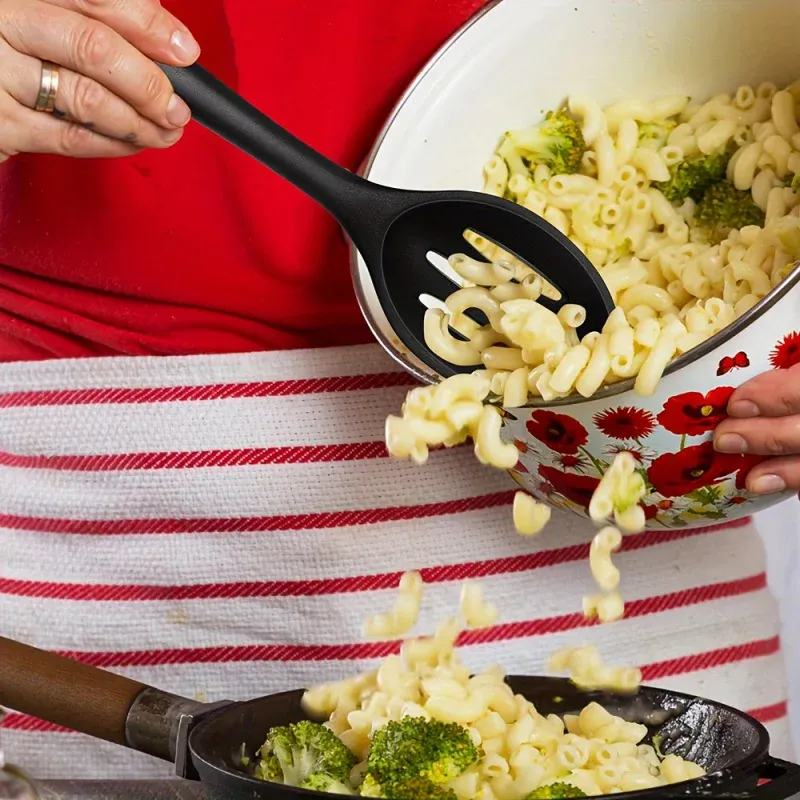 Ensemble de cuillères de cuisine en silicone résistantes à la chaleur, 1 à 3 pièces, pour surfaces antiadhésives 5