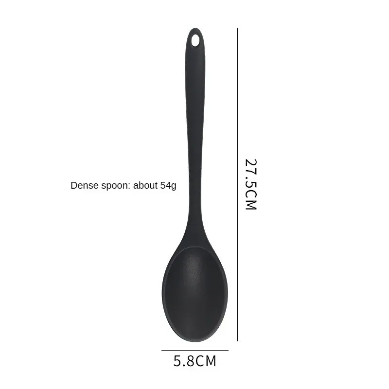 Ensemble de cuillères de cuisine en silicone résistantes à la chaleur, 1 à 3 pièces, pour surfaces antiadhésives 8