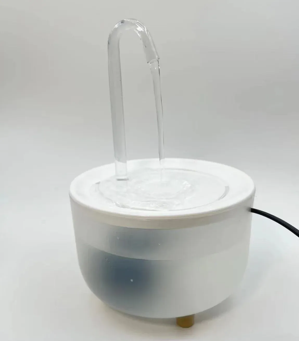 Fontaine à eau pour chats, fontaine à eau pour animaux domestiques avec filtre, abreuvoir silencieux électrique USB, distributeur d'eau pour chats, 1200 ml 12