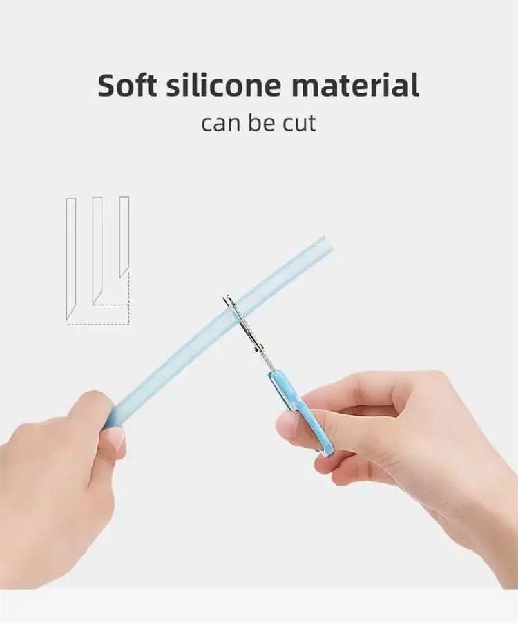 Pailles en silicone pour fêtes et réceptions