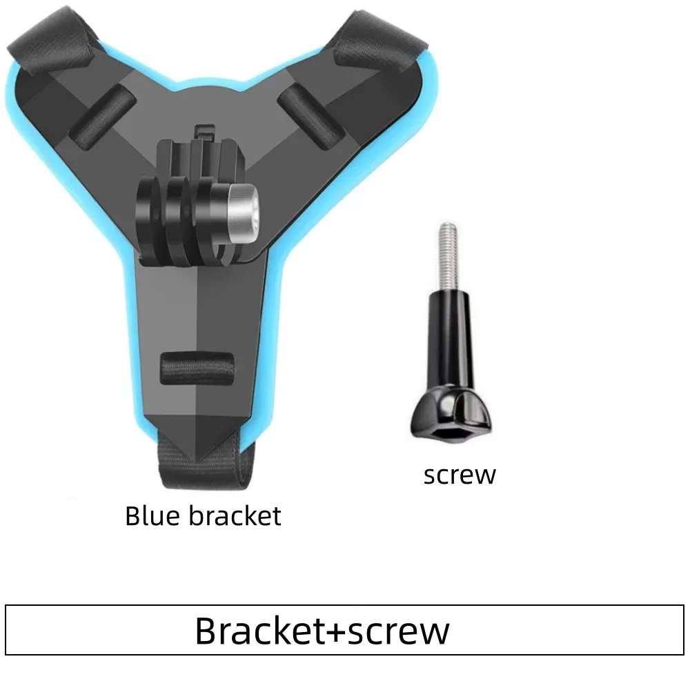 Support de téléphone pour casque de moto, compatible GoPro Hero 12, 10, 9, 8, 7, support pour caméra d'action, accessoires pour caméra de moto 10