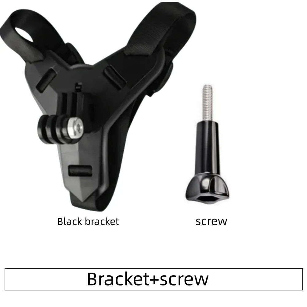 Support de téléphone pour casque de moto, compatible GoPro Hero 12, 10, 9, 8, 7, support pour caméra d'action, accessoires pour caméra de moto 7