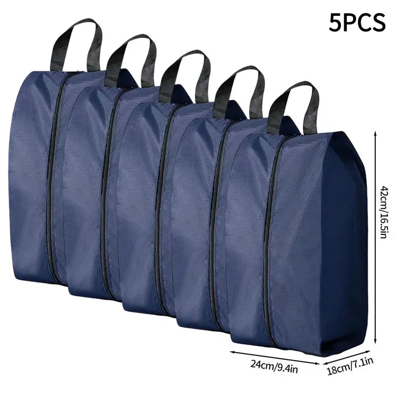 Sac de rangement portable pour chaussures de voyage, étanche et unisexe, avec fermeture éclair 32