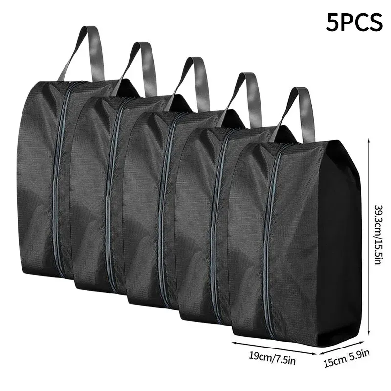 Sac de rangement portable pour chaussures de voyage, étanche et unisexe, avec fermeture éclair 41