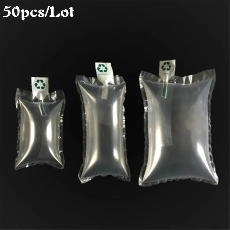 Sacs d'emballage gonflables à bulles d'air, pochettes coussins antichoc, 50 pièces 1