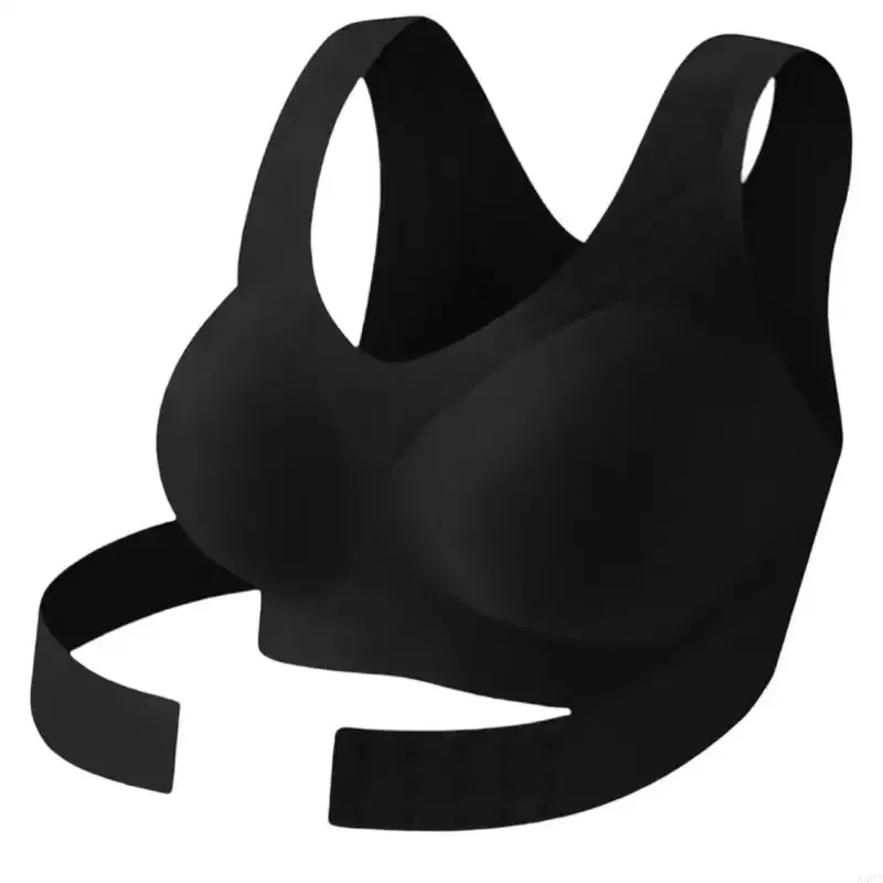 Soutien-gorge correcteur de posture, détail du dos en X