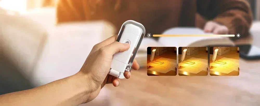 Lampe de livre, mode Ambre