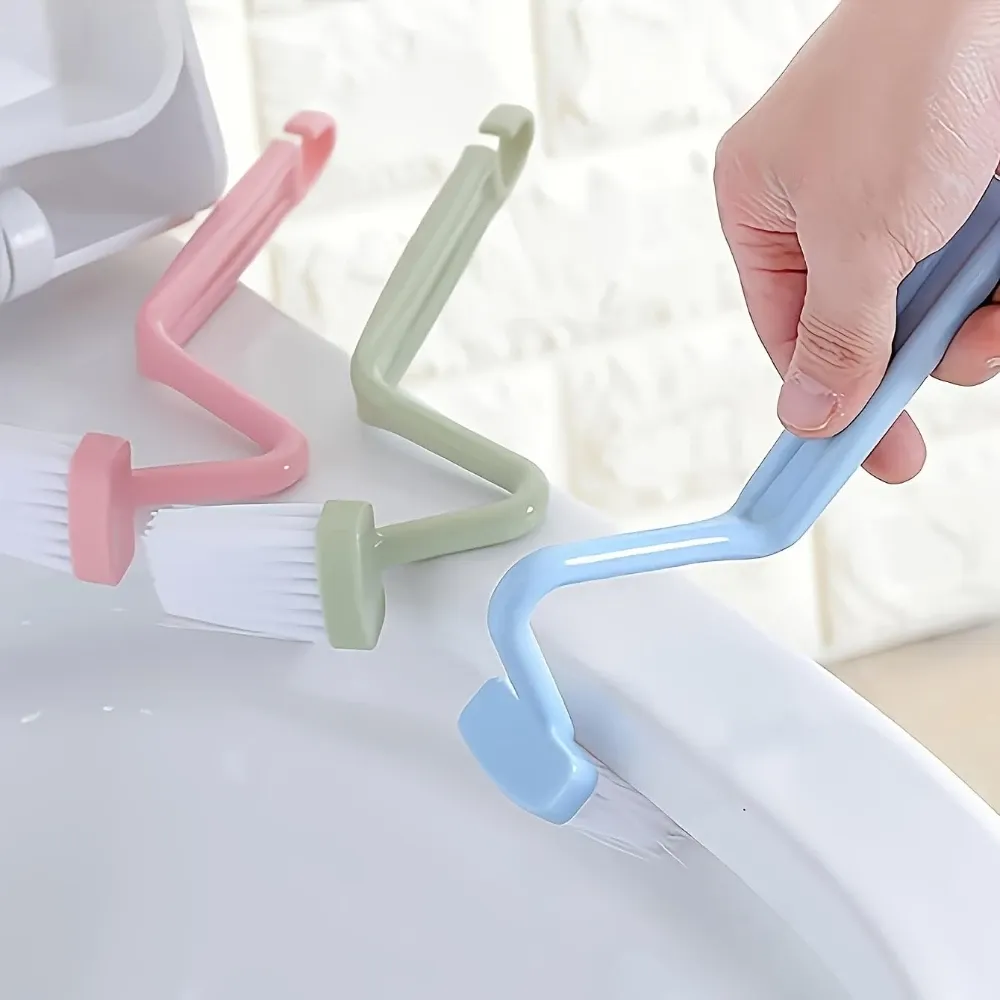 Brosse de toilette incurvée à long manche (lot de 1, 2 ou 3) 4