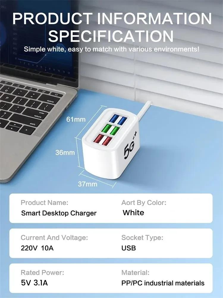 Multiprise USB pour la maison et le voyage