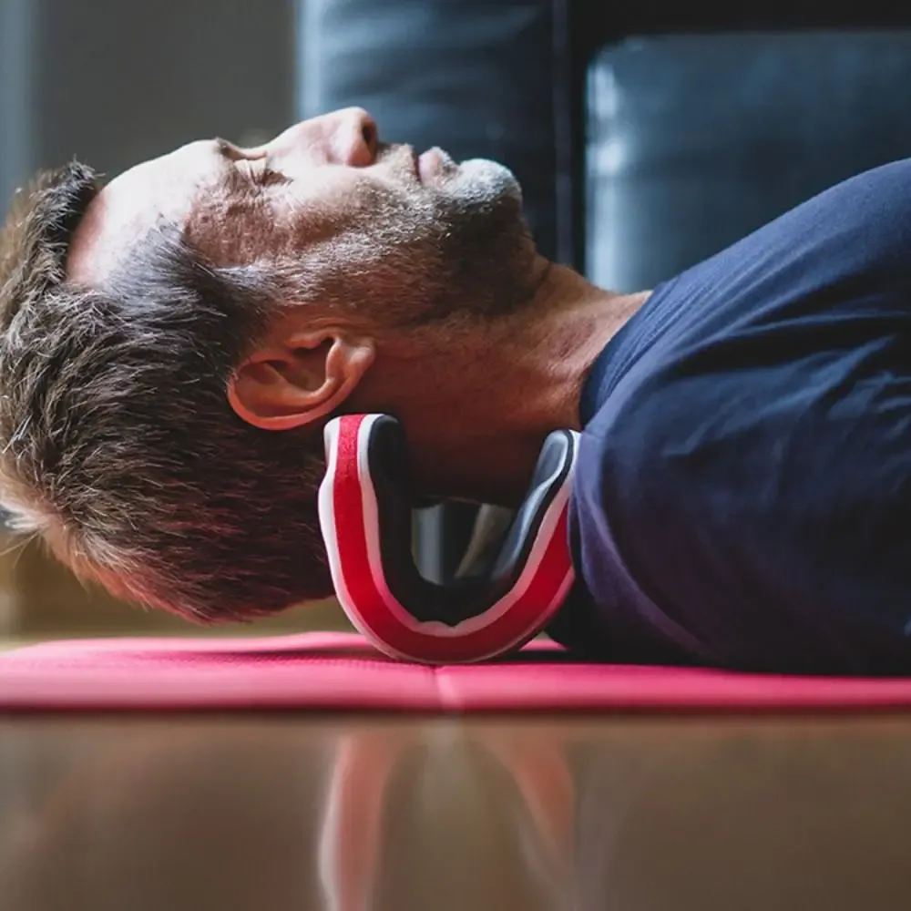 Oreiller de massage cervical, finition et design