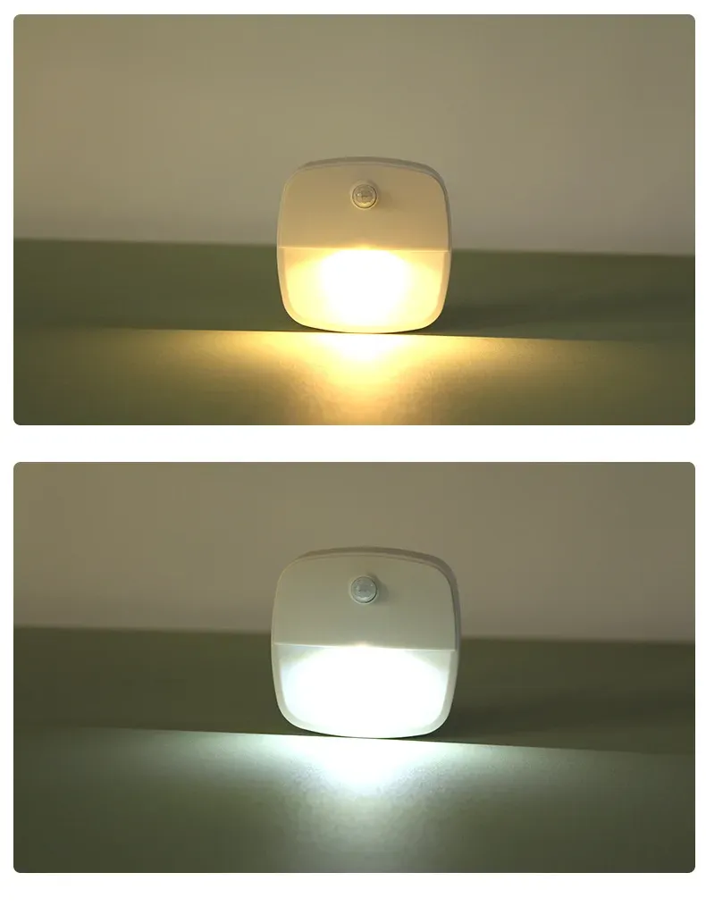 Veilleuse LED dans une cuisine