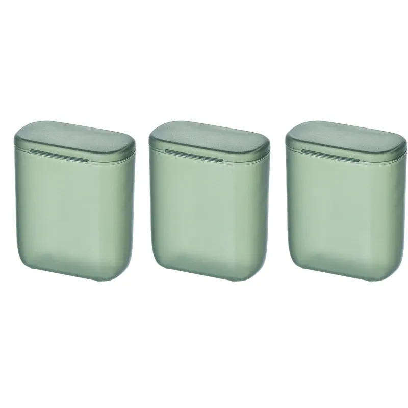 Boîte de rangement portable pour câbles, boîte de rangement pour chargeurs et écouteurs enroulés, boîte de tri pour tiroir avec couvercle, étui de rangement pour rouge à lèvres et maquillage 7