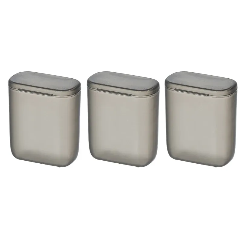 Boîte de rangement portable pour câbles, boîte de rangement pour chargeurs et écouteurs enroulés, boîte de tri pour tiroir avec couvercle, étui de rangement pour rouge à lèvres et maquillage 9