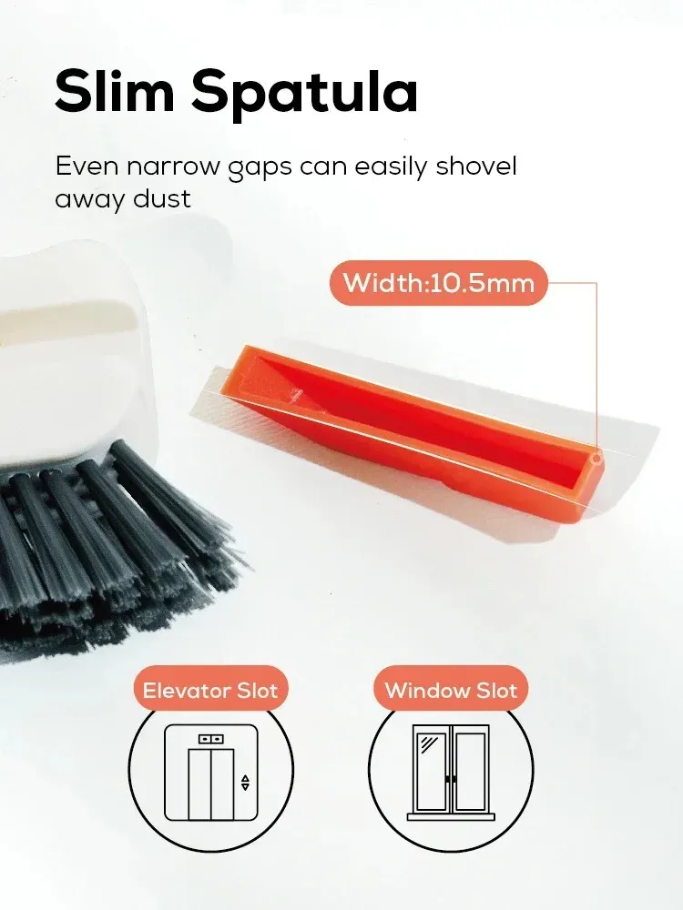 Brosse de nettoyage pour rainures, vue générale