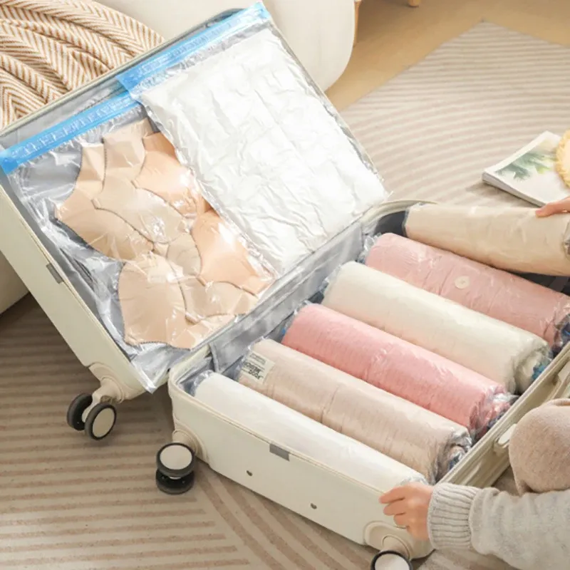 Sac sous vide de rangement fermeture