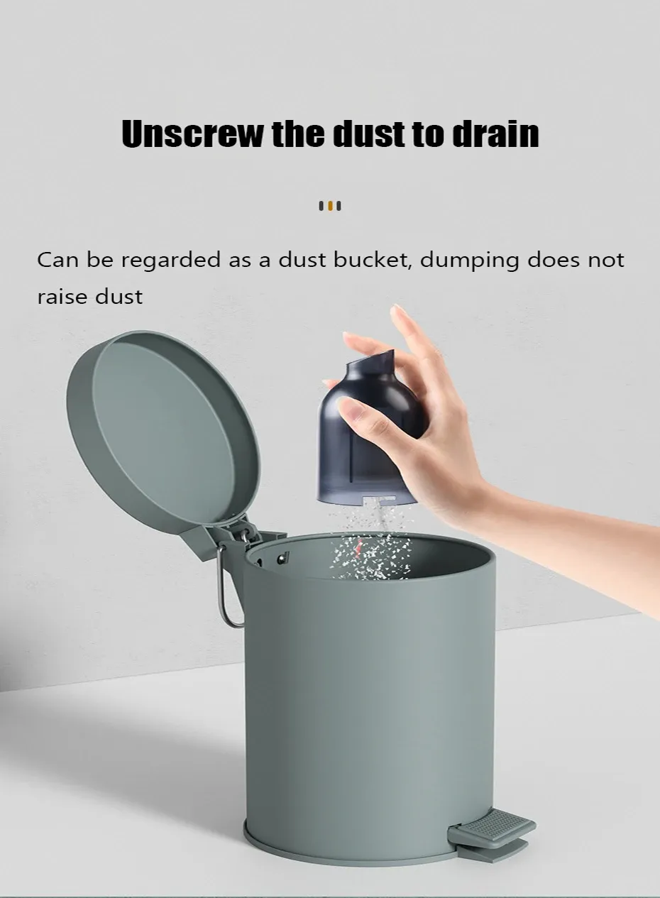 Détail du design de l'aspirateur