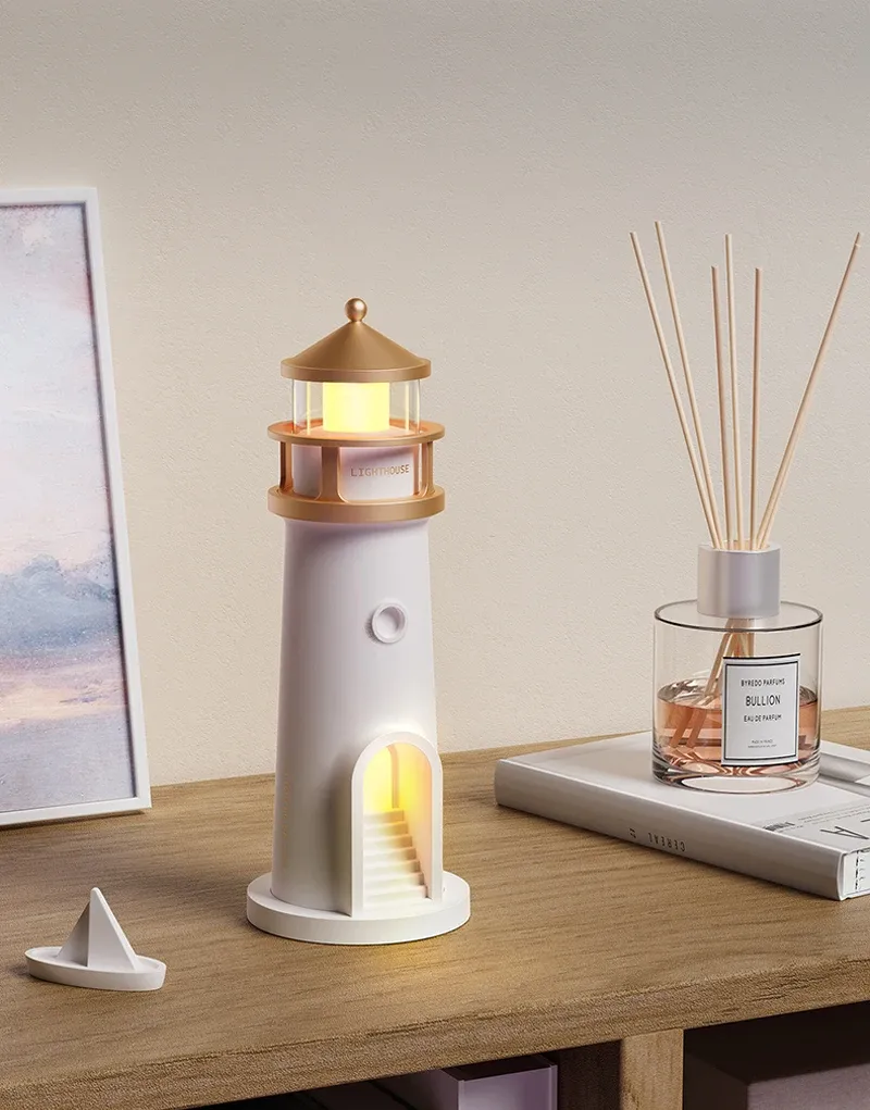 Lampe lunaire, projection murale