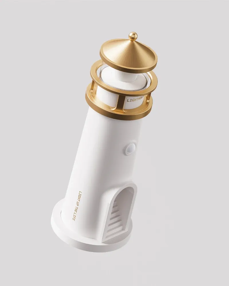 Lampe lunaire, finition