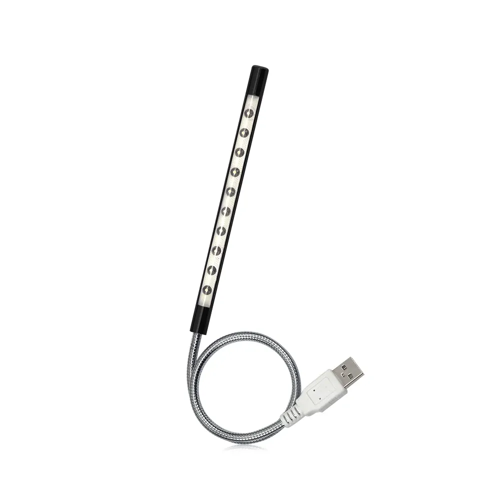 Lampe à pince LED avec interrupteur, lampe USB pour la lecture et l'étude 5
