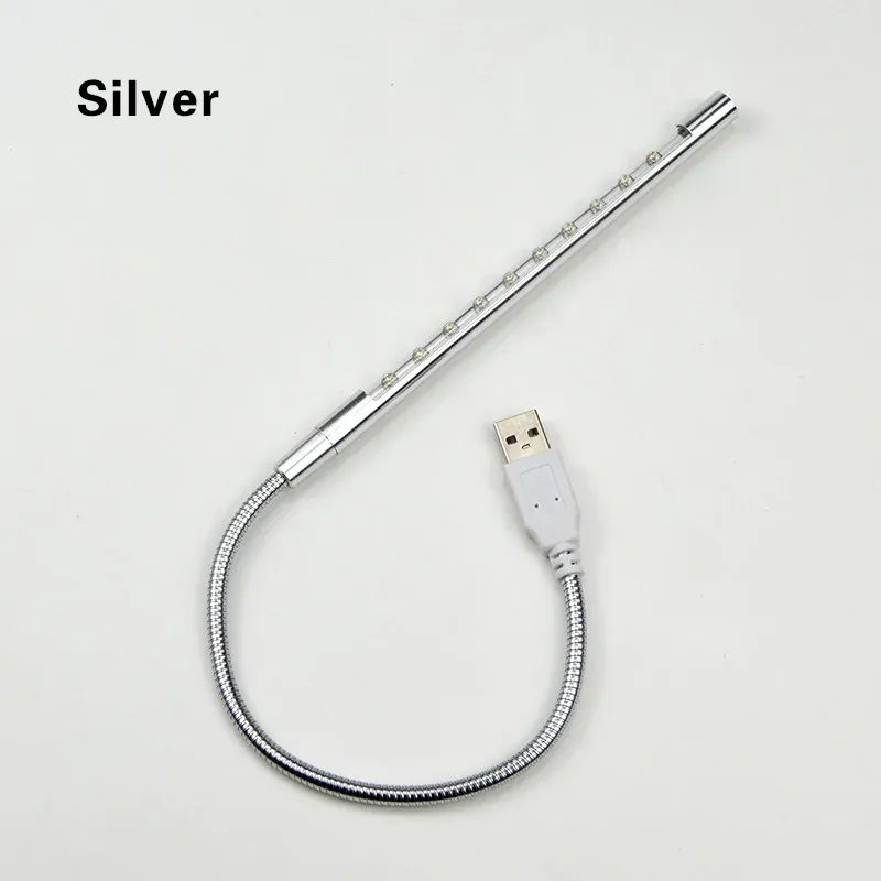 Lampe à pince LED avec interrupteur, lampe USB pour la lecture et l'étude 8