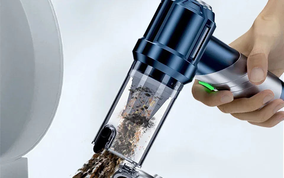 Aspirateur de voiture sans fil, finition