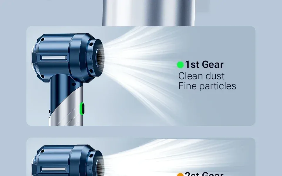 Aspirateur de voiture sans fil, compacité