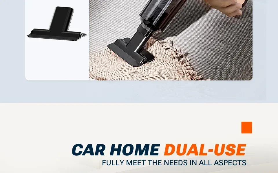 Aspirateur de voiture sans fil, nettoyage rapide