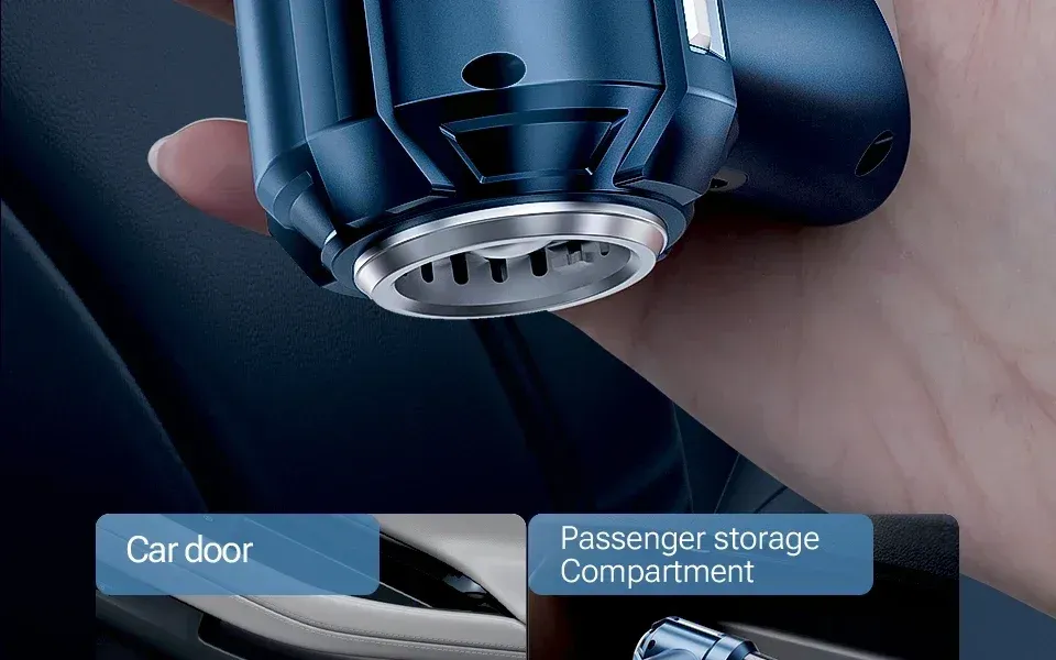Aspirateur de voiture sans fil, vue arrière