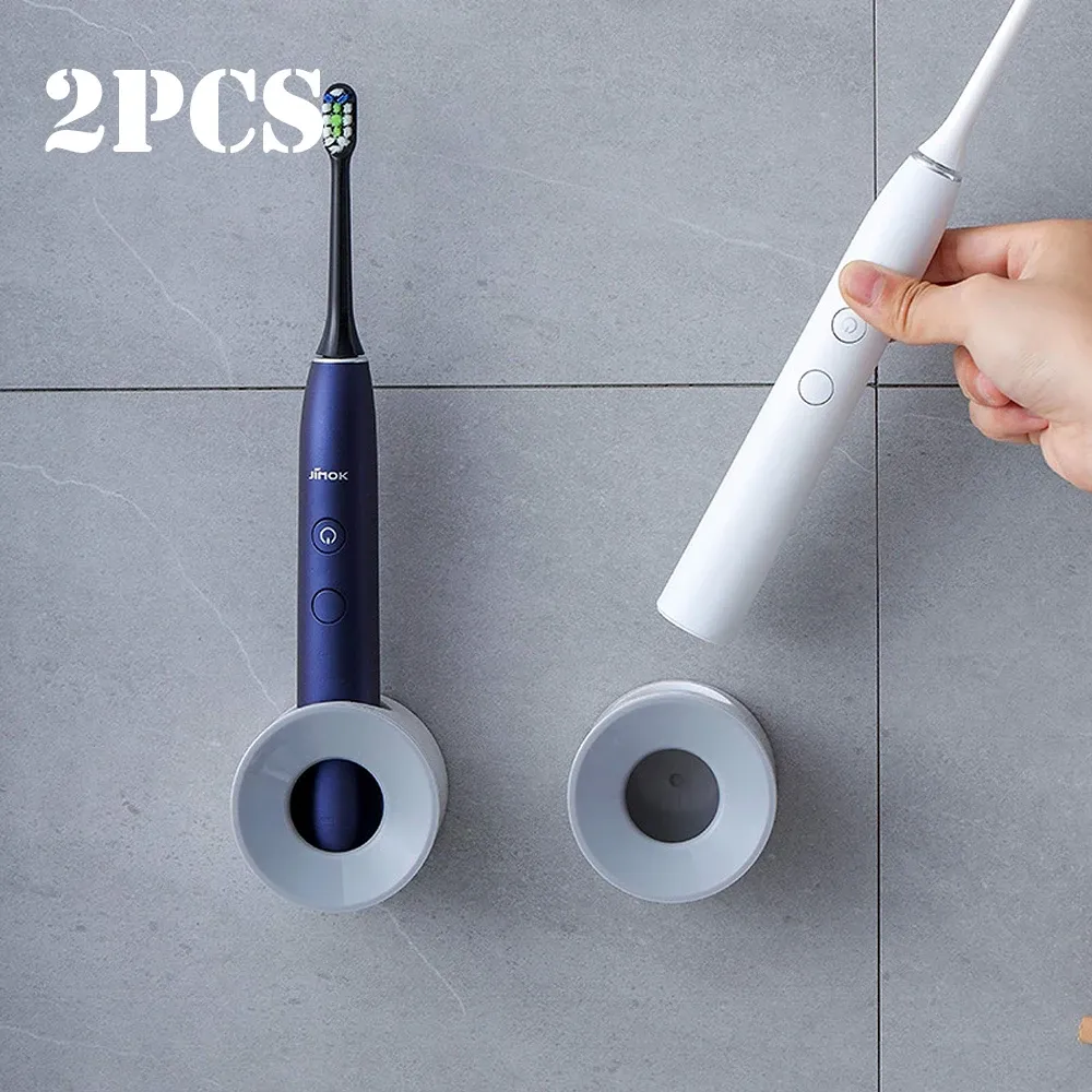 Porte-brosse à dents électrique mural auto-adhésif