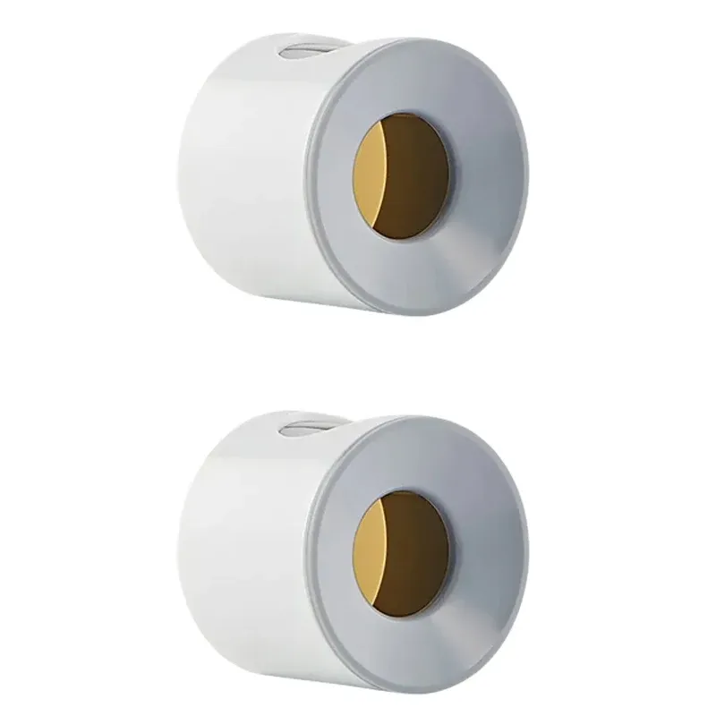 Porte-brosse à dents électrique mural auto-adhésif, lot de 2 8
