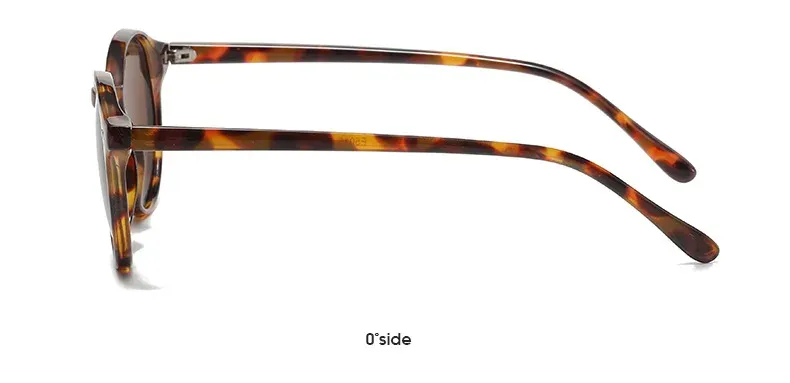Lunettes de soleil rondes vue de face