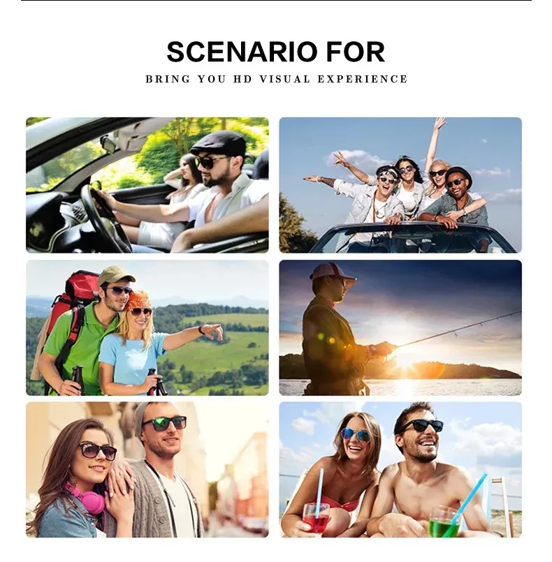 Lunettes de soleil à verres polarisés