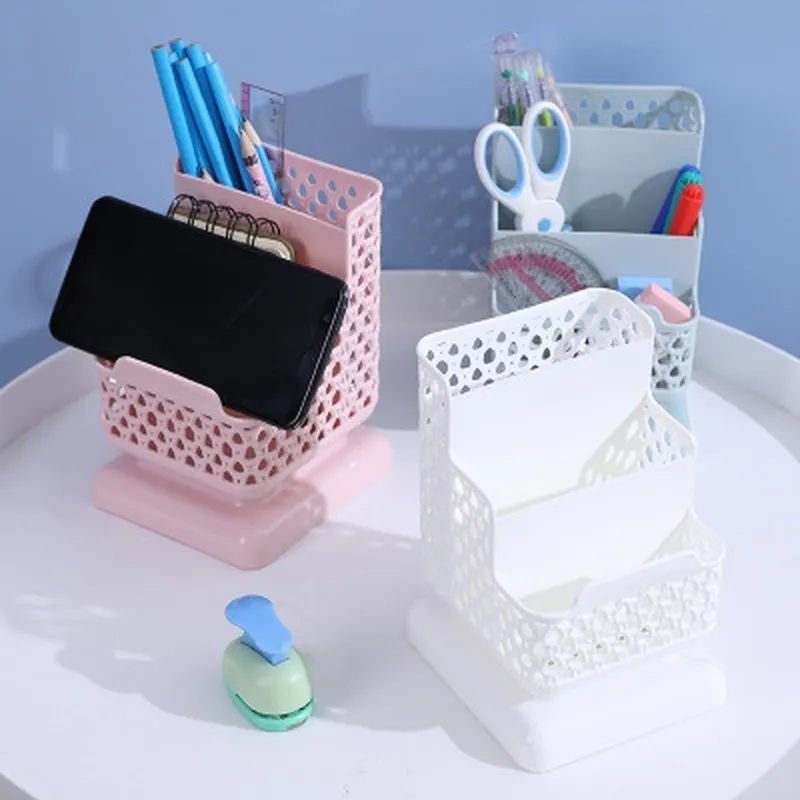 Organisateur de maquillage et de papeterie, détail des compartiments